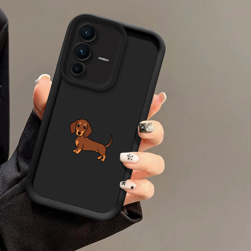 Vivo V40 - เคสโทรศัพท์ลายสุนัขดัชชุนด์ สำหรับ Vivo V70 FE V60