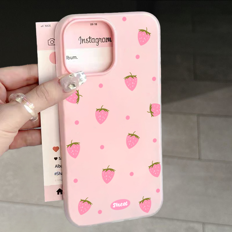 เคสโทรศัพท์ลายสตรอว์เบอร์รีสีช - Xiaomi Redmi Note 14 บทวิจารณ์และราคา